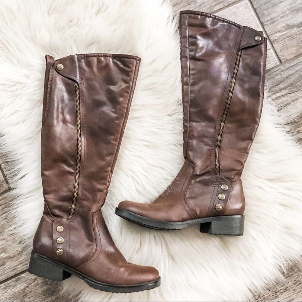 BareTraps Brown Oria Riding Boot